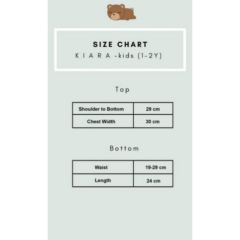 PETIT BEARY - PBxROULINE - Kiara Toddler Set - Sleeveless Top Bottom - Setelan Baju