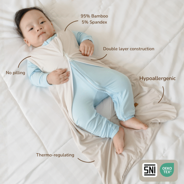 0.5 TOG Bamboo Sleepsack Wearable Blanket 0-36M | Petit Beary