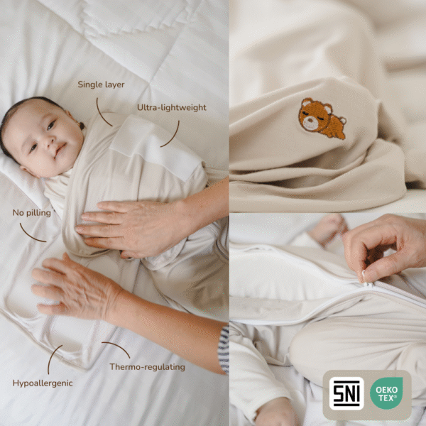 0.2 TOG Bamboo Sleepsack Wearable Blanket 0-36M | Petit Beary