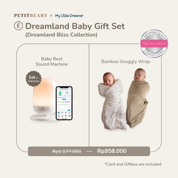 Petit Beary GiftBox Set Hampers Newborn - Kado Baby Boy & Girl