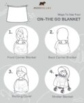 1.0 TOG Bamboo On-The-Go Blanket /Selimut Stroller/Nursing Cover