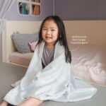 Petit beary bamboo bath towel baby kids - handuk mandi bambu anak bayi