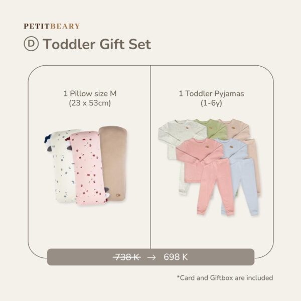 Petit Beary GiftBox Set Hampers Newborn - Kado Baby Boy & Girl