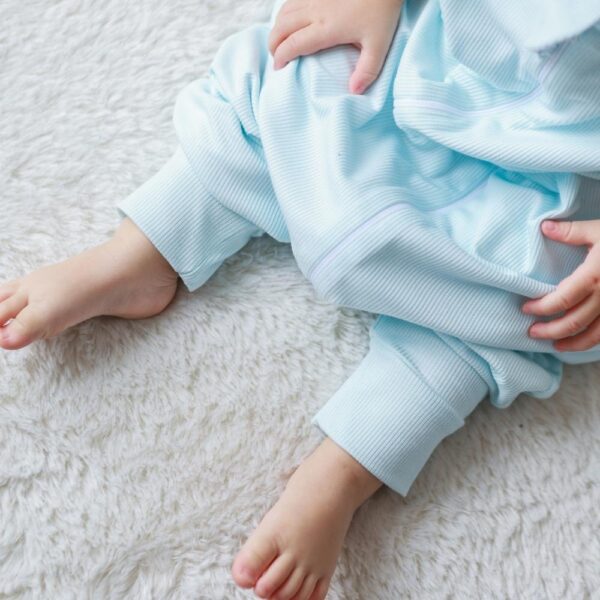 PETIT BEARY -  0.5 TOG Ribbed bamboo sleepsack walker