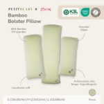 Petit Beary x Kero Bamboo Bolster Pillow and Case - Guling dan Sarung Anak Bayi Dewasa