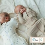 Bamboo 0.5TOG Instant Swaddle Petit Beary - bedong instant bayi newbor