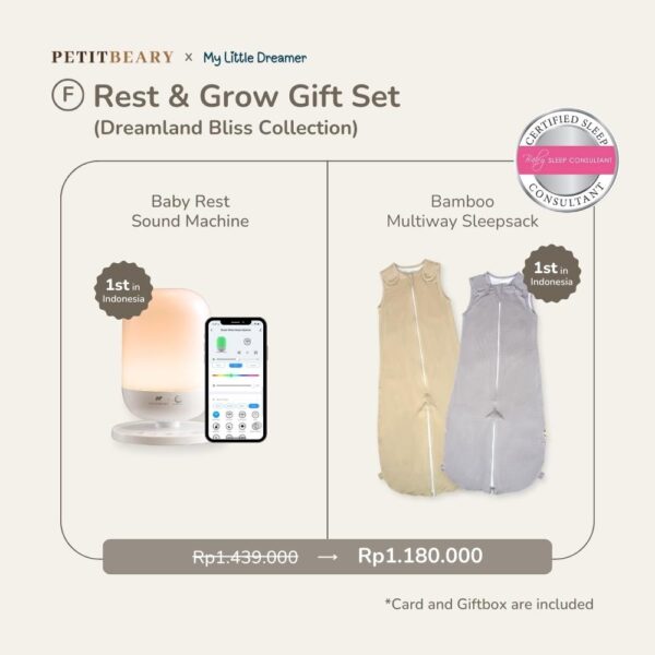 Petit Beary GiftBox Set Hampers Newborn - Kado Baby Boy & Girl