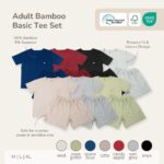 Petit Beary Bamboo Adult Basic Tee Set (SOLACE II)