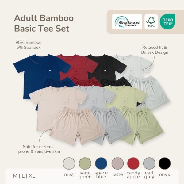 Petit Beary Bamboo Adult Basic Tee Set (SOLACE II)