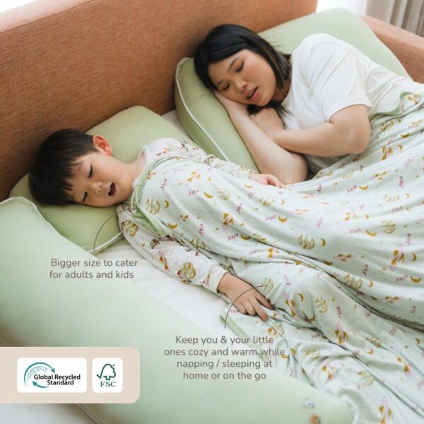 Petit Beary x Kero Toddler Bamboo Blanket 0.5TOG - Selimut Anak Bamboo Double Layer