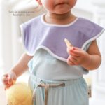 Petit Beary Bamboo Waterproof Snappy Bib