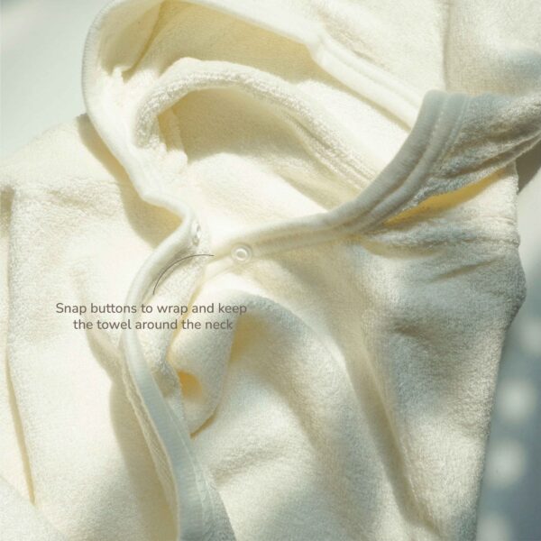 Petit Bery Bamboo Hooded Towel - Handuk Topi Bayi