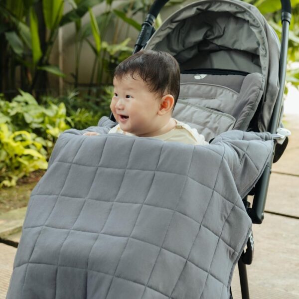 1.0 TOG Bamboo On-The-Go Blanket /Selimut Stroller/Nursing Cover