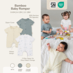PETIT BEARY - Bamboo Baby Romper