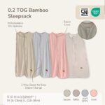 0.2 TOG Bamboo Sleepsack Wearable Blanket 0-36M | Petit Beary