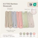 0.5 TOG Bamboo Sleepsack Wearable Blanket 0-36M | Petit Beary