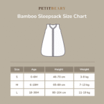 Bamboo Sleepsack Multicolor - Petit Beary