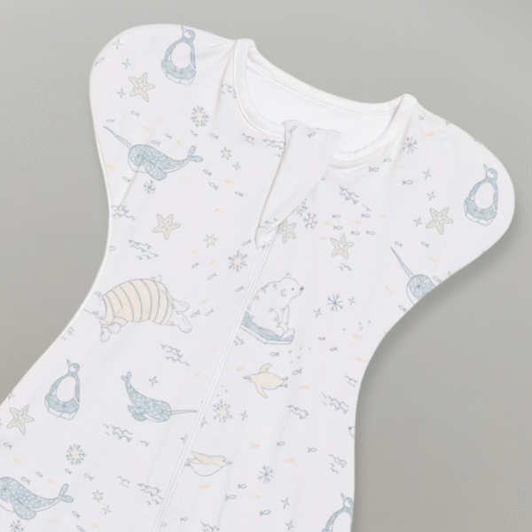 Petit Beary Bamboo Bedong Instant Bayi Newborn - Instant Swaddle 0.5 TOG