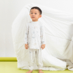 Petit Beary Piyama Anak Lengan Panjang Bamboo Bermotif – Toddler Long Sleeve Bamboo Pyjamas – Arctic Pattern