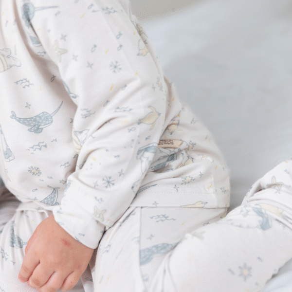 Petit Beary Piyama Anak Lengan Panjang Bamboo Bermotif – Toddler Long Sleeve Bamboo Pyjamas – Arctic Pattern