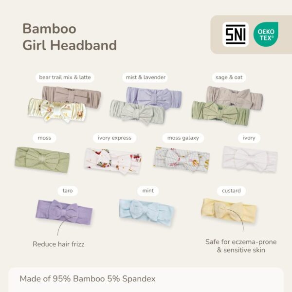 Petit Beary Bamboo Girl Headband