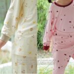 Toddler Long-Sleeve Bamboo Pyjamas Multicolor - Petit Beary