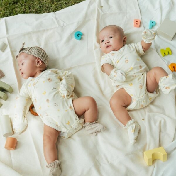 Petit Beary Bamboo Short Sleeve - Long Sleeve Kimono