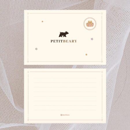 Free Greeting Card / Gratis Kartu Ucapan Petit Beary