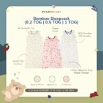 Bamboo Sleepsack Multicolor - Petit Beary