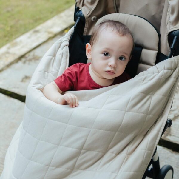 1.0 TOG Bamboo On-The-Go Blanket /Selimut Stroller/Nursing Cover