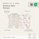 Petit Beary x Kero Bamboo Baby Romper - Jumper Anak Bayi