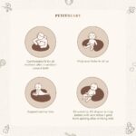 Bamboo 2 In 1 Nursing And Lounge Pillow - Petit Beary - Bantal Menyusui Sofa Bayi
