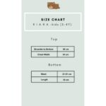 PETIT BEARY - PBxROULINE - Kiara Toddler Set - Sleeveless Top Bottom - Setelan Baju
