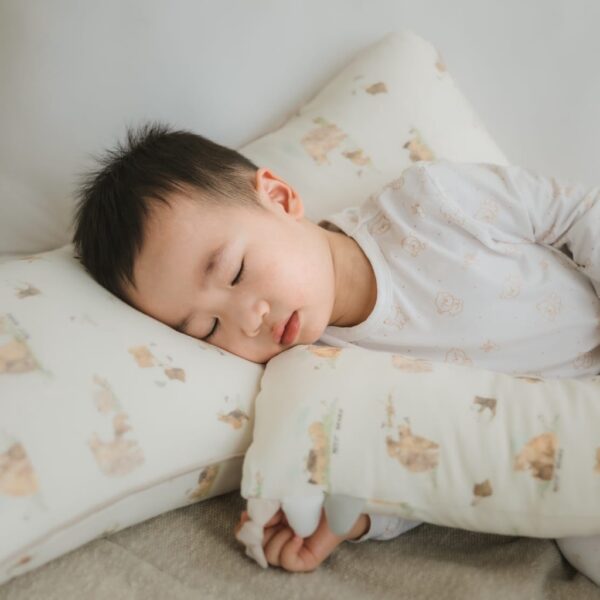 PETIT BEARY - Bamboo Bolster  Pillow Medium M  -  Guling Bantal Anak  Bayi
