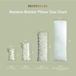 PETIT BEARY - Bamboo Bolster  Pillow Medium M  -  Guling Bantal Anak  Bayi