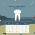 PETIT BEARY - Bamboo Zipper Sleepsuit - Jumpsuit Baju Tidur Anak Bayi