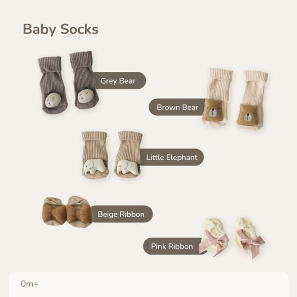 PETIT BEARY - Baby Socks