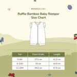 PETIT BEARY -  Bamboo Baby Ruffle Romper