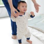 PETIT BEARY - Bamboo Zipper Sleepsuit - Jumpsuit Baju Tidur Anak Bayi