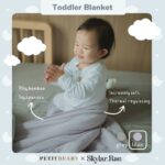 PETIT BEARY  x Skylar  Bamboo Toddler  Blanket 1.0 TOG -  Selimut Anak