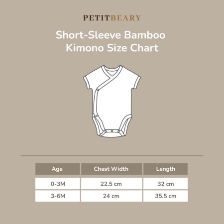 size chart kimono