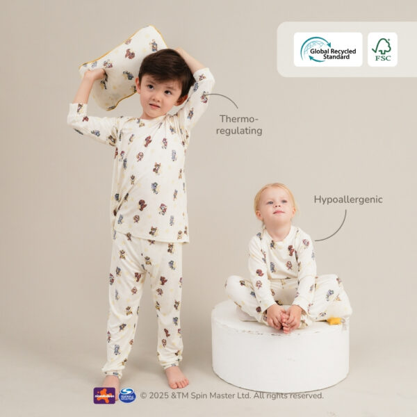 Petit Beary x Paw Patrol Toddler Long-Sleeve Bamboo Pyjamas