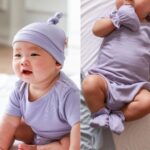 Bamboo Hat, Mittens, and Booties - Petit Beary - Topi Sarung Tangan