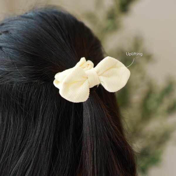 PETIT BEARY - Bamboo Scrunchie Bow Hair Tie