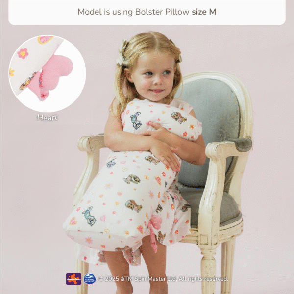 Petit Beary x Paw Patrol Collection - Bamboo Bolster Pillow