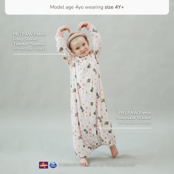 Petit Beary x Paw Patrol - Bamboo 0.5TOG Sleepsack Walker