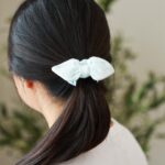 PETIT BEARY - Bamboo Scrunchie Bow Hair Tie