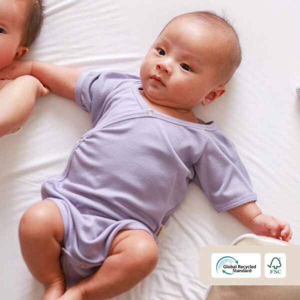 Petit Beary Bamboo Short Sleeve Kimono - Jumper Bayi