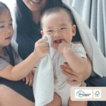 Petit Beary Bamboo Baby Washcloth/Waslap Bayi Sapu Tangan Handkerchief