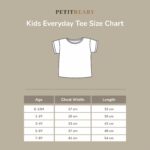 PETIT BEARY - Kids Bamboo Embroidered Tee